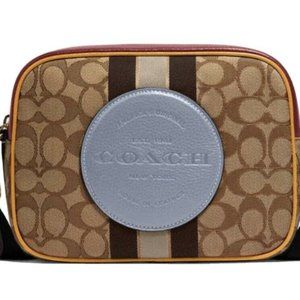 COACH 1912 Dempsey Camera Bag In Signature Jacquar